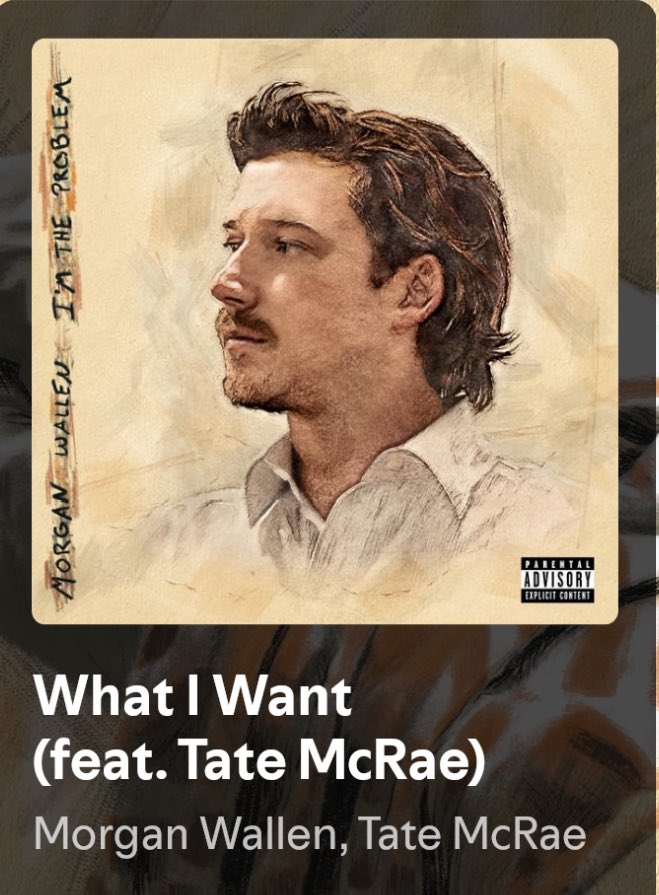 didtaterelease's tweet photo. TATE MCRAE DID RELEASE MUSIC TODAY
everyone go download What I Want by Morgan Wallen ft Tate McRae so that when you listen to it, it doesn’t count as a stream x https://t.co/PCugHtySav