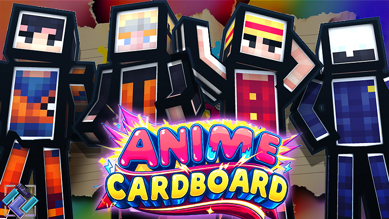 PixelOneUp's tweet photo. Check out Anime Cardboard, a community creation available in the Minecraft marketplace. https://t.co/4uY5tmFHQb https://t.co/0IUOsSLQ0P