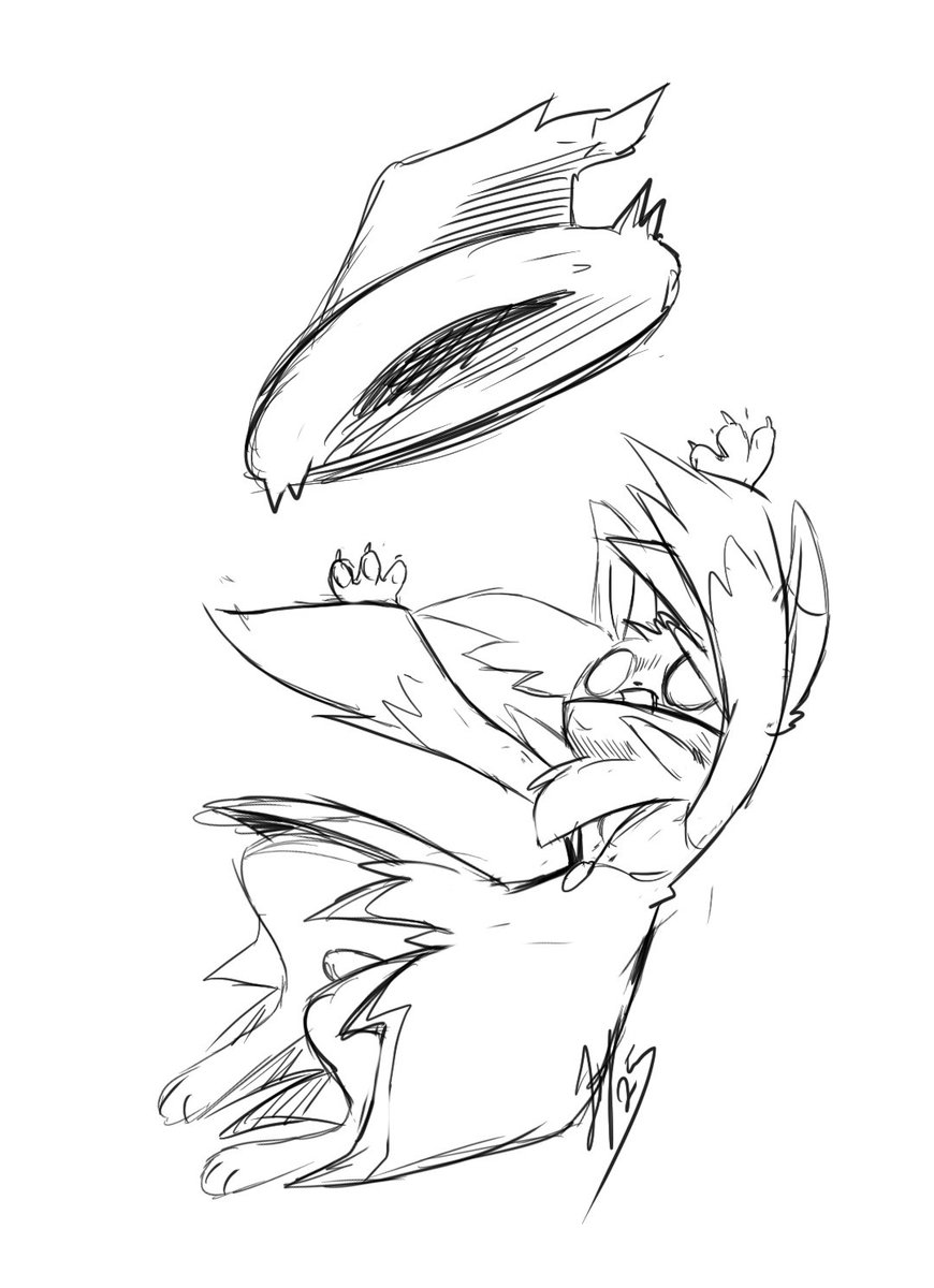 Katress. She`s a cutie. #palworld #katress #myart