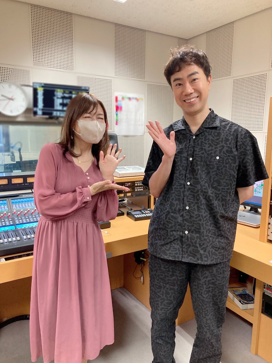 #石塚かおり です🥰

めちゃめちゃ楽しかった
めちゃ良い人でした

苦労していっぱい勉強して
自分を持ってるけど人の話には
耳を傾ける人間好きな方
舞台に歌にプロデュースにと！

#藤井隆 さんが
#サロンdeかおり に！

大好きになっちゃいました

ぜひぜひお聴きください