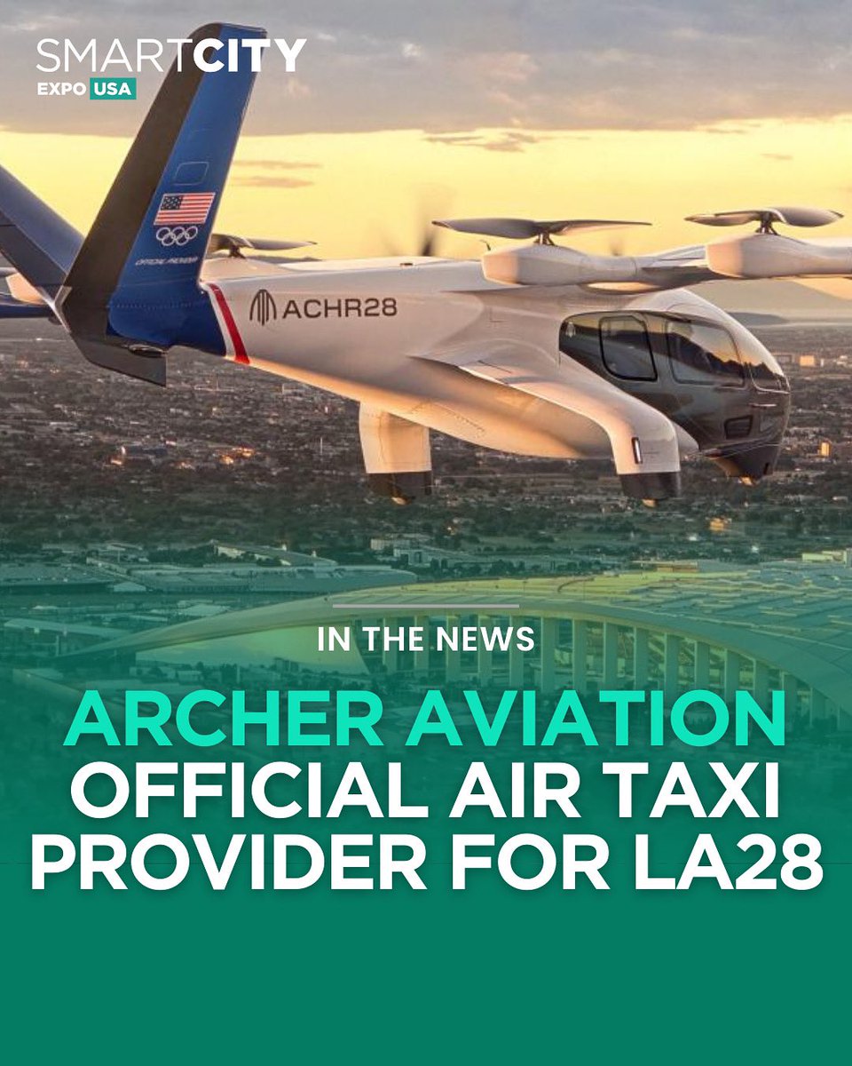 At Smart City Expo USA, Archer Aviation highlighted its groundbreaking eVTOL aircraft—a vision for rapid, sustainable city-to-city connections that could redefine urban transportation. With their recent announcement as the official air taxi provider for the LA28 Olympic and