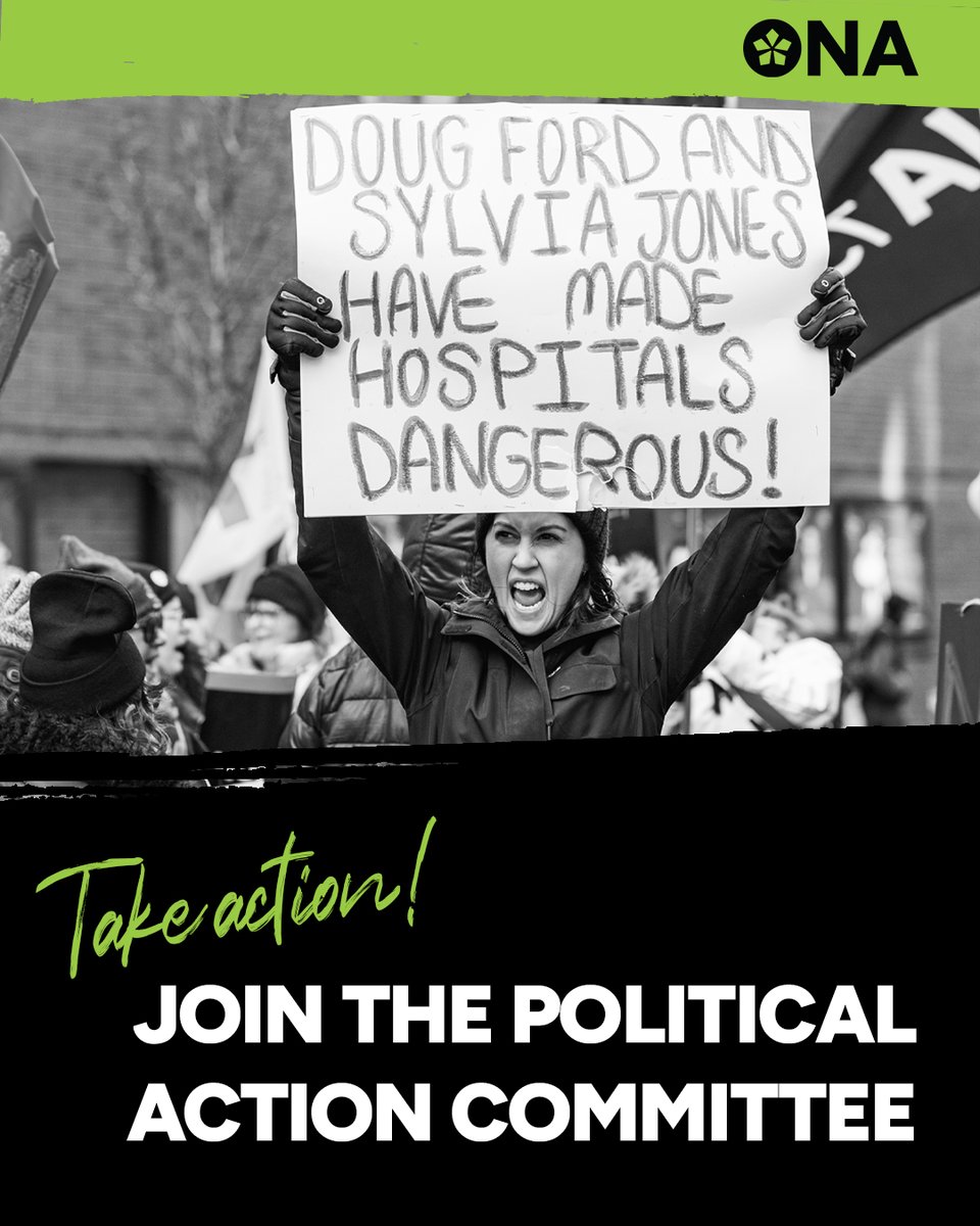 ontarionurses's tweet image. Are you from Region 1, 4 or 5 and interested in taking political action on nursing &amp;amp; health-care issues? Join ONA&apos;s Provincial Political Action Committee. Submit your expression of interest by June 5 here: ona.org/join-a-committ…