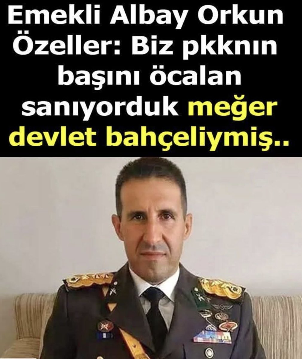 Çok haklısın albayım.