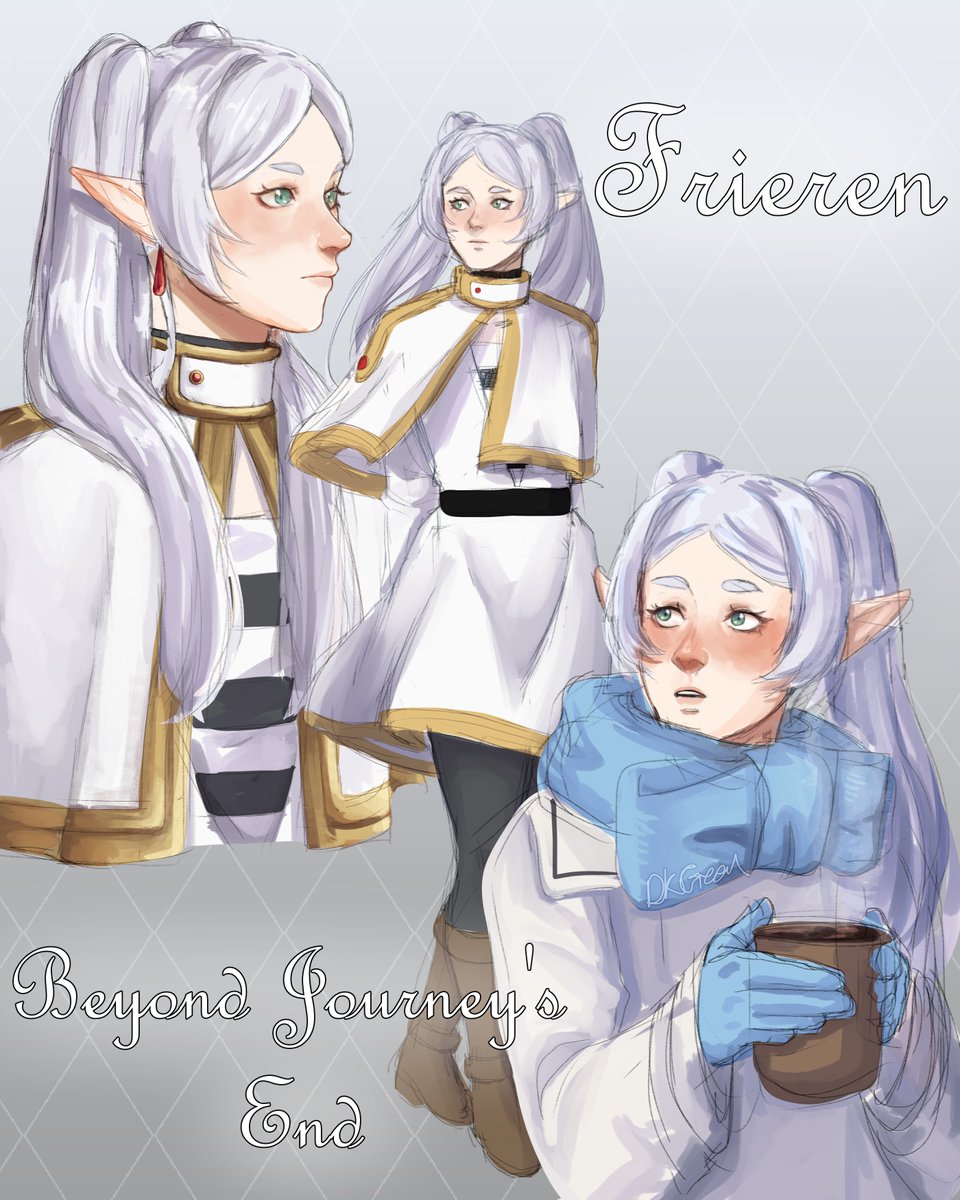 Finally started watching Frieren, and I don't know why i procrastinate shows I want to watch. Haven't finished the season yet, but it's pretty good so far. ✨️
-
#frieren #frierenbeyondjourneysend #anime #animefanart #illustration #sketch #art #artist #clipstudiopaint