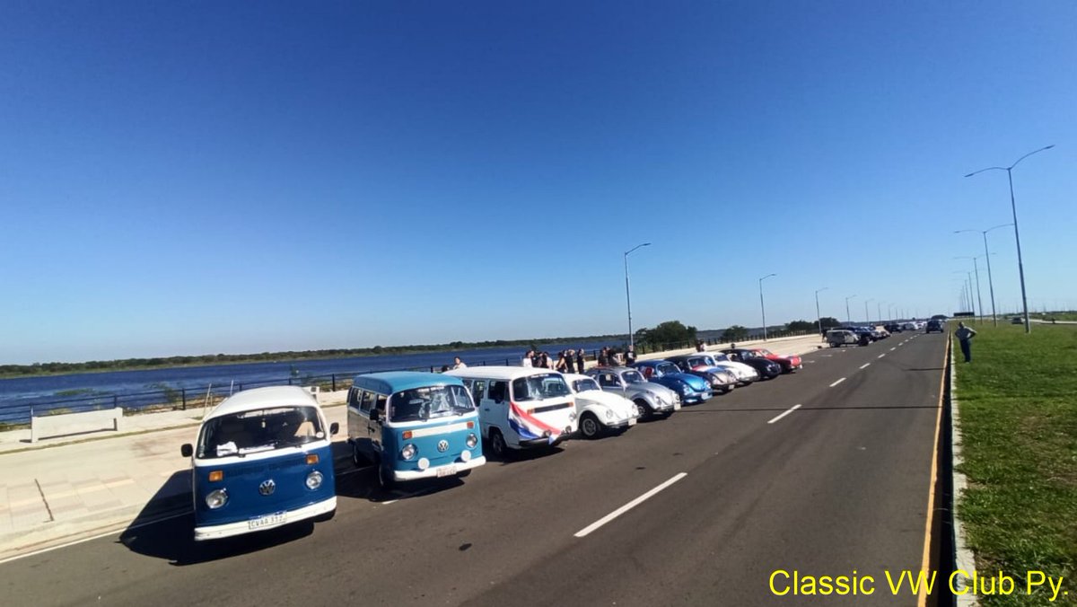 CVWC_PY's tweet image. El 14 de mayo participamos en la caravana homenaje a la Independencia Nacional que organizó el CVAP. 
Agradecemos al club amigo por invitarnos y a los socios quienes nos representaron. 
#cvap
@volkswagenparaguay #25añosclassicvwclubpy
Todas las fotos en:
bit.ly/4j4oDHv