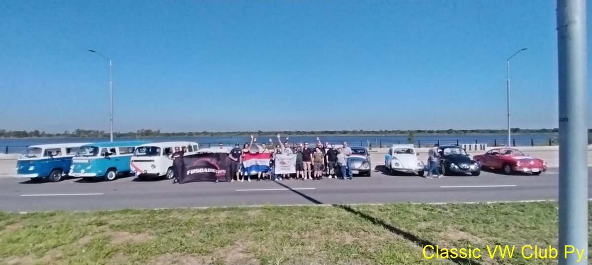 CVWC_PY's tweet image. El 14 de mayo participamos en la caravana homenaje a la Independencia Nacional que organizó el CVAP. 
Agradecemos al club amigo por invitarnos y a los socios quienes nos representaron. 
#cvap
@volkswagenparaguay #25añosclassicvwclubpy
Todas las fotos en:
bit.ly/4j4oDHv
