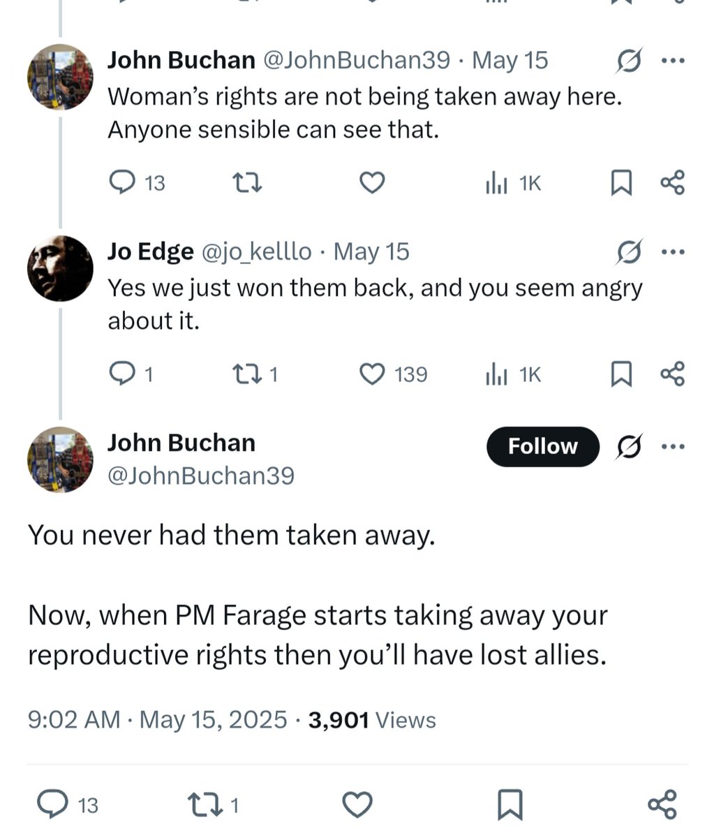 Men know exactly what women are when they're threatening them with the loss of reproductive rights for knowing what women are