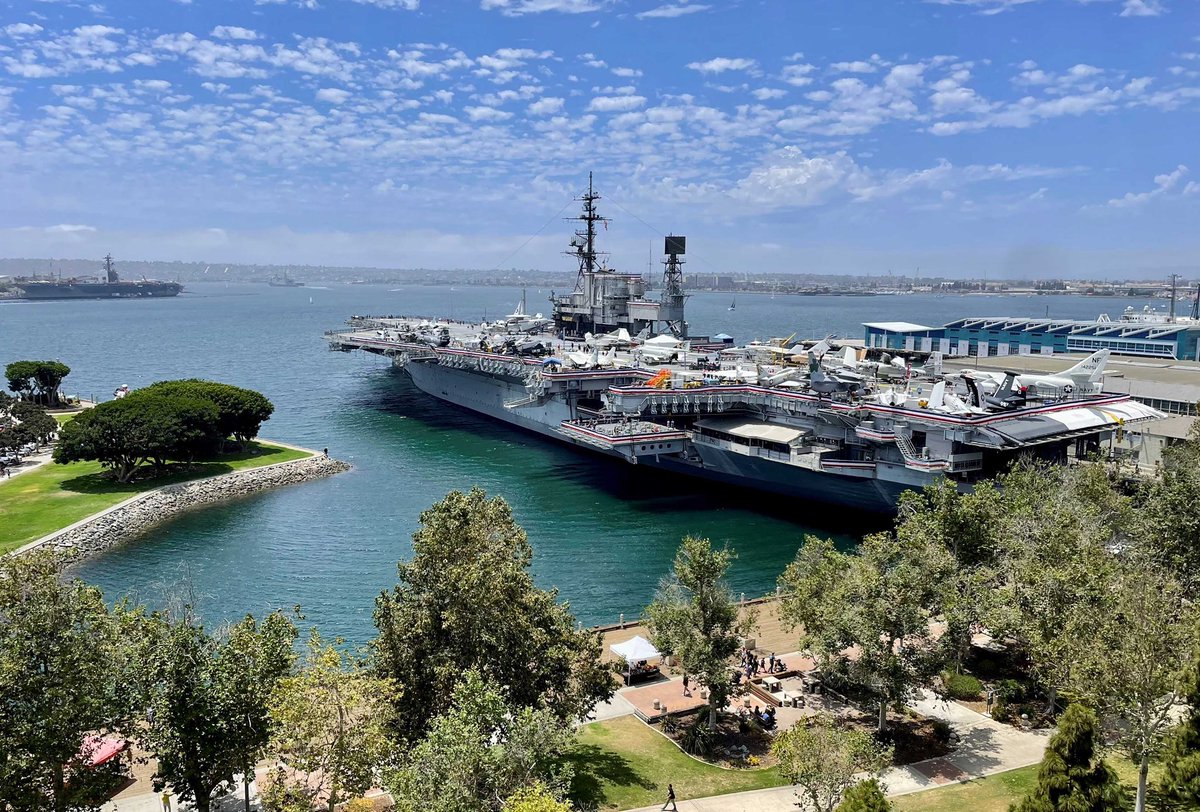 SDWorkingWater's tweet photo. We are honored to welcome back the @USSMidwayMuseum as the Visionary Sponsor of the 36th Anniversary Dinner for San Diego Working Waterfront.

The USS Midway is more than a ship — it's America’s Living Symbol of Freedom. Read more: https://t.co/Go3KFUjBXr https://t.co/XT5Bvz73ji