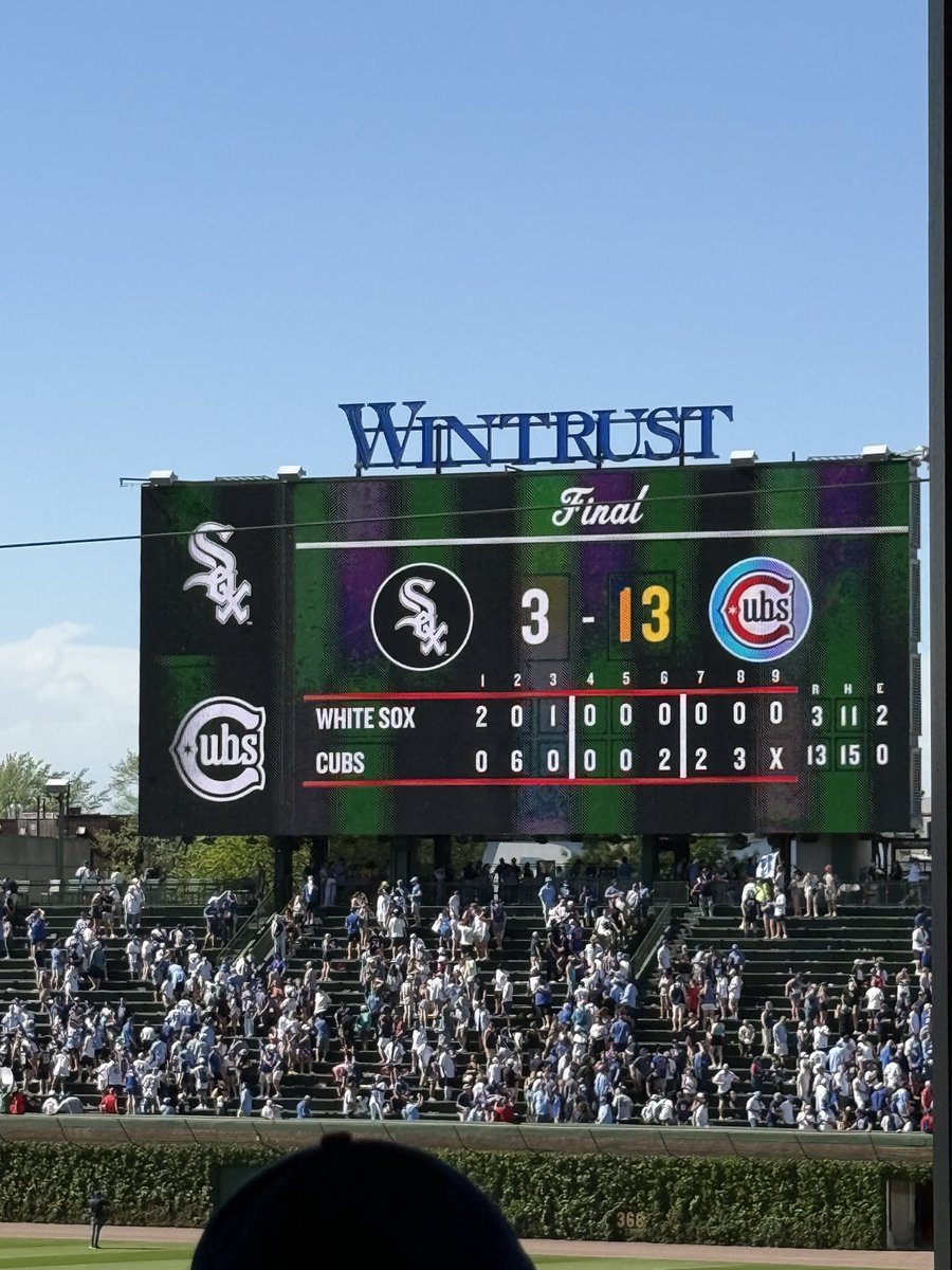GayDispatcher's tweet image. #FlyTheW #CrossTownClassic #BeHereForIt