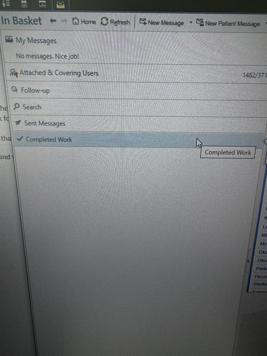 Jami Kinnucan, MD, FACG, AGAF, FCCF (@ibdgijami) on Twitter photo Happy Friday to me!
Want to learn how you can get your inbox to look like this? How about daily?
Join <a href="/HorstIBDDoc/">Sara Horst MD, MPH, FACG</a> and I for our first <a href="/GIDigitalHealth/">Gastro Digital Health</a> Webinar to learn how to make your #EHR work for you and not against you!
We will save you at least 30 minutes per day! 💥 Happy Friday to me!
Want to learn how you can get your inbox to look like this? How about daily?
Join <a href="/HorstIBDDoc/">Sara Horst MD, MPH, FACG</a> and I for our first <a href="/GIDigitalHealth/">Gastro Digital Health</a> Webinar to learn how to make your #EHR work for you and not against you!
We will save you at least 30 minutes per day! 💥