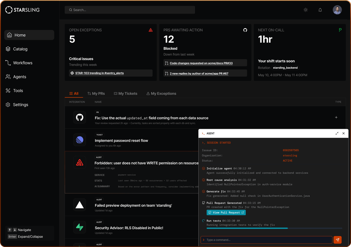 It feels like you’re living in the future when you’re using Cursor or Windsurf, but you’re back in the past as soon as you need to deploy and deal with your code in production.

There’s a huge opportunity to bring AI agents to everything outside of the code editor.