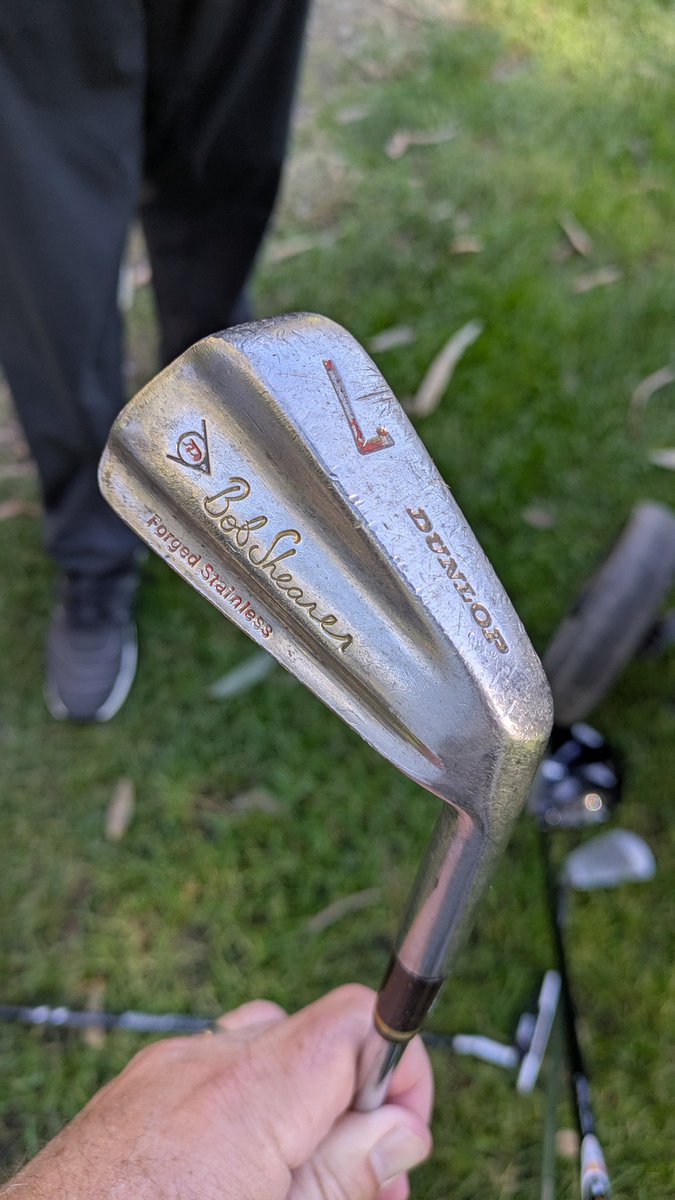 Sandy Jamieson (@jamogolf) on Twitter photo This turned up at #publicgolf this week
These heads had plenty of different stamps applied but they were the origin set of one of the most famous irons in golf and still sit pure today
If you know you know and <a href="/RossBakerGolf/">Ross Baker</a> I know you know more than most 😂 This turned up at #publicgolf this week
These heads had plenty of different stamps applied but they were the origin set of one of the most famous irons in golf and still sit pure today
If you know you know and <a href="/RossBakerGolf/">Ross Baker</a> I know you know more than most 😂