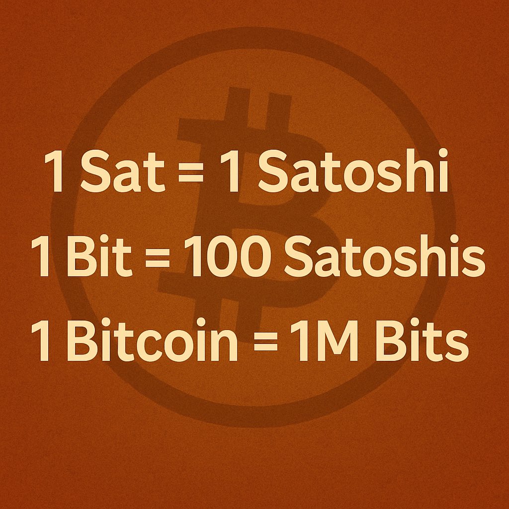Sats are the “cents” of Bitcoin. Bits are the “dollars” of Bitcoin. No  changes necessary.