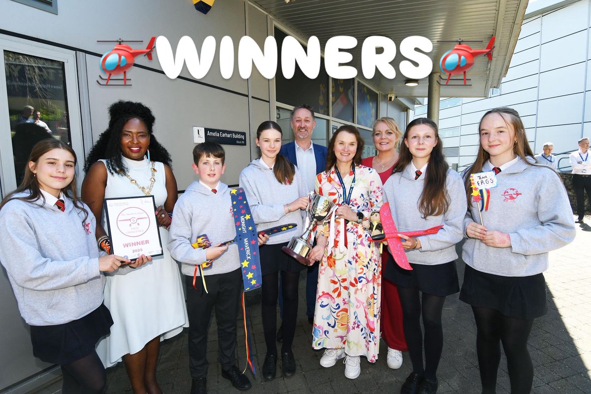 The Technology Dept (@stmarysderrytd) on Twitter photo Winners of the Amelia Earhart STEM Challenge 2025 - Enniskillen Royal Grammar School - had the honour of officially opening the Amelia Earharts building <a href="/UlsterUni/">Ulster University</a> today. Winners of the Amelia Earhart STEM Challenge 2025 - Enniskillen Royal Grammar School - had the honour of officially opening the Amelia Earharts building <a href="/UlsterUni/">Ulster University</a> today.