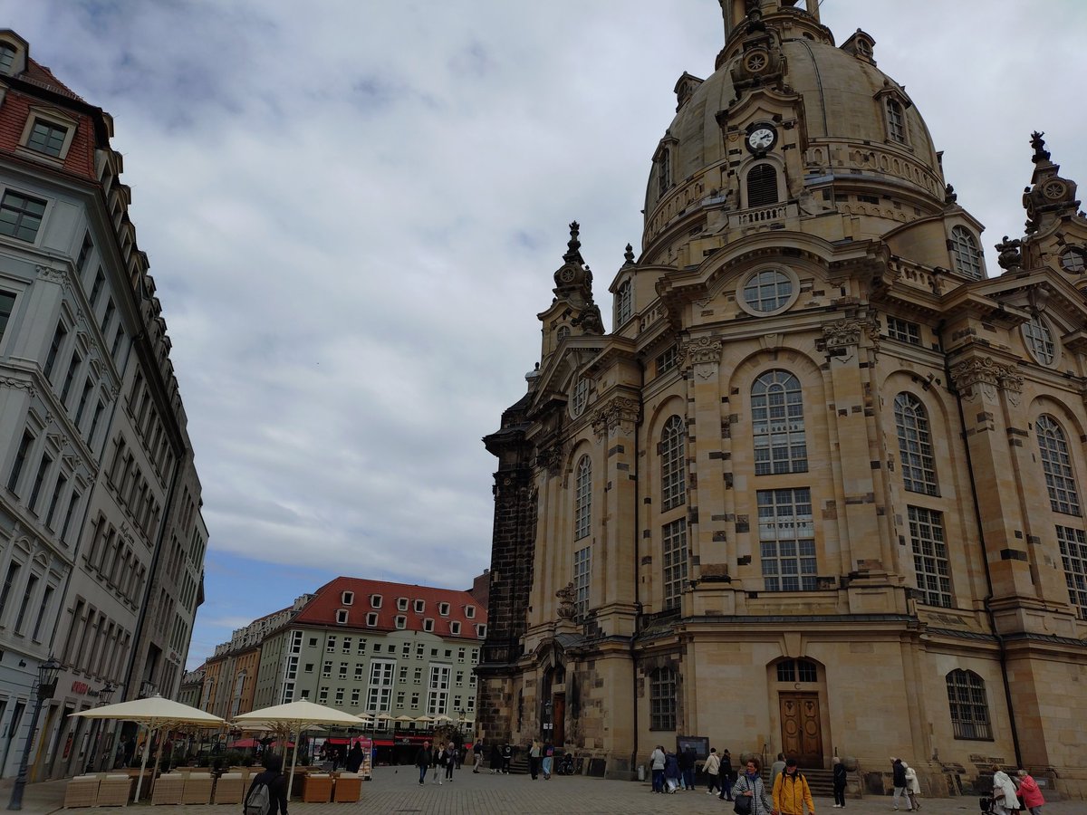 ドレスデンに到着
ホテル周辺をお散歩