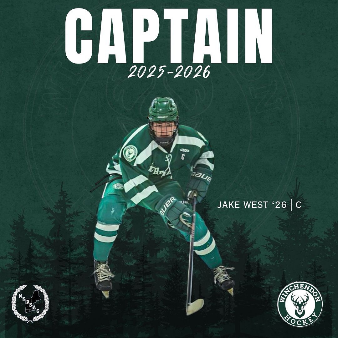 The Winchendon School Boy’s Hockey (@hockey_winch) on Twitter photo Congratulations to Rising Senior Jake West on being named The Captain for The Winchendon School Boy’s Ice Hockey Team for the 2025-2026 Season! Congrats Jake, looking forward to an awesome season! <a href="/WinchendonA/">Winchendon Athletics</a> Congratulations to Rising Senior Jake West on being named The Captain for The Winchendon School Boy’s Ice Hockey Team for the 2025-2026 Season! Congrats Jake, looking forward to an awesome season! <a href="/WinchendonA/">Winchendon Athletics</a>