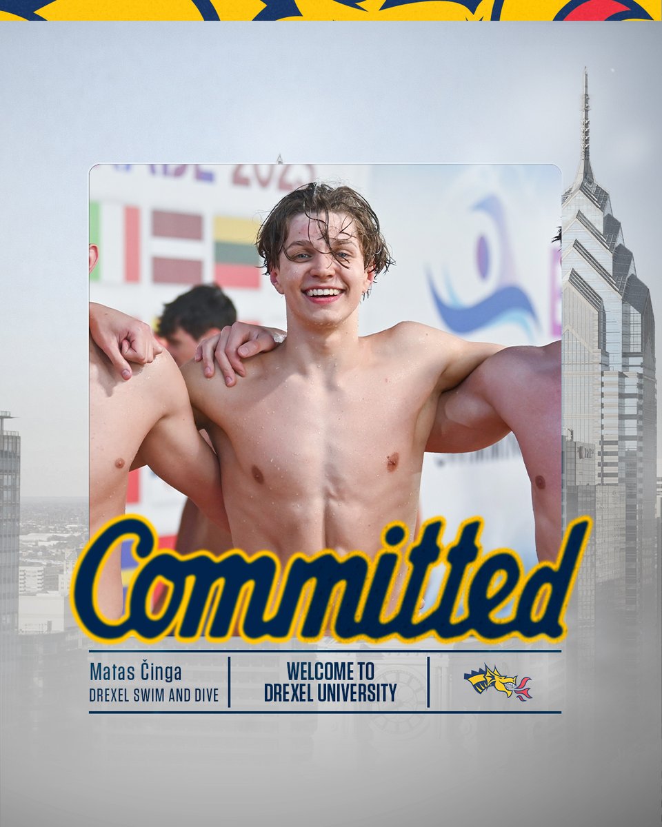 Welcome to Drexel, Matas Činga!! 🐉👏