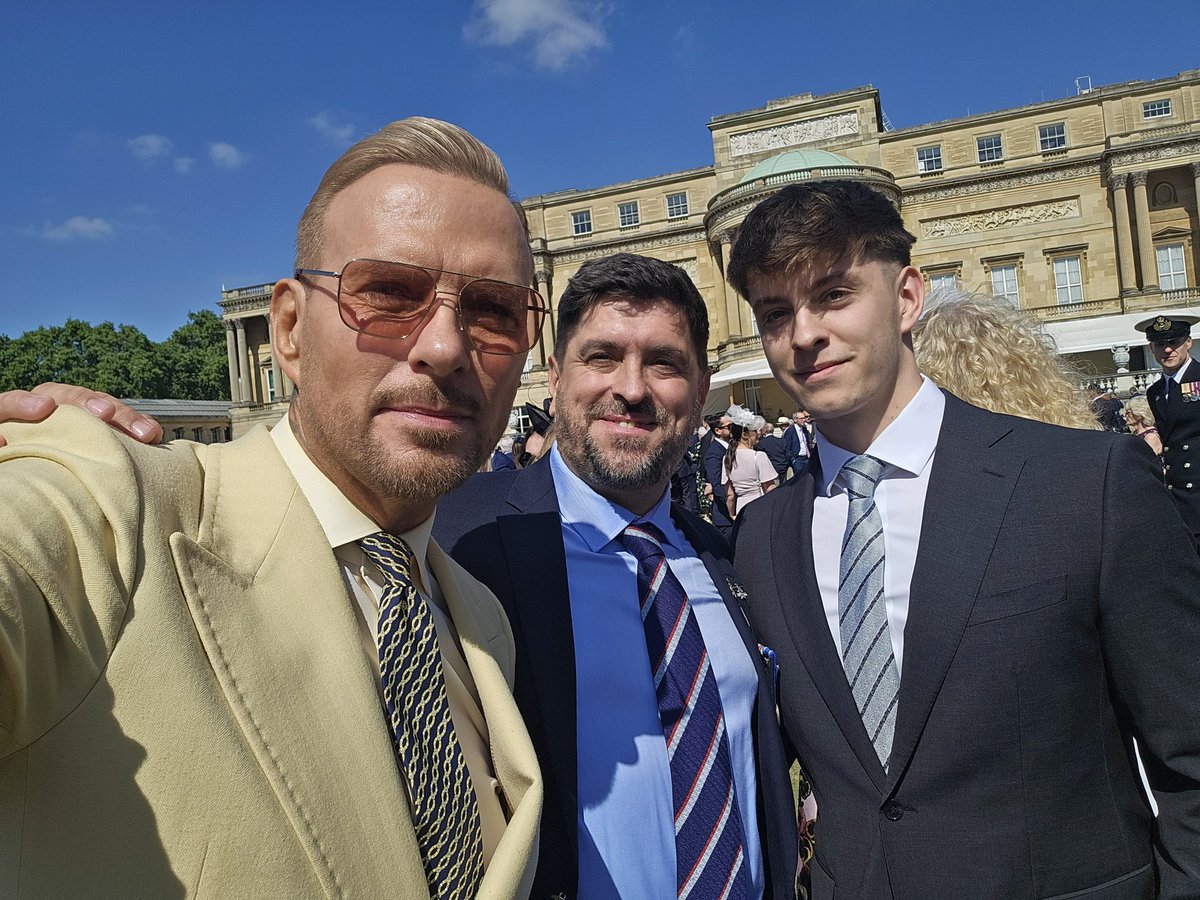 M4MHA's tweet photo. @mattgoss, thank you ever so much for being so kind and empathetic today at the Not Forgotten Association King's Garden Party. Your kindness was so true. When I mentioned my daughters suicide and my wife's birthday you where so kind to do a wonderful video. Thank you 🙏🙏 https://t.co/QO1UNhjj87