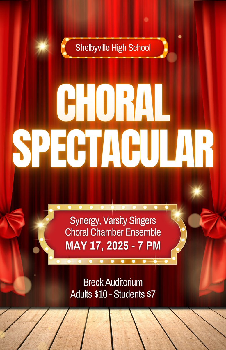 Shelbyville H.S. Choral Department tweet media