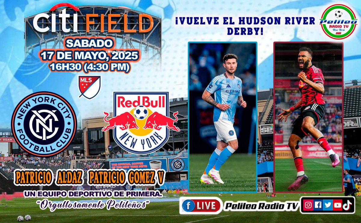 pelileofmny's tweet photo. Este sabado 17 de mayo 2024 Pelileo radio tv New York presente https://t.co/KREc2MQkQd