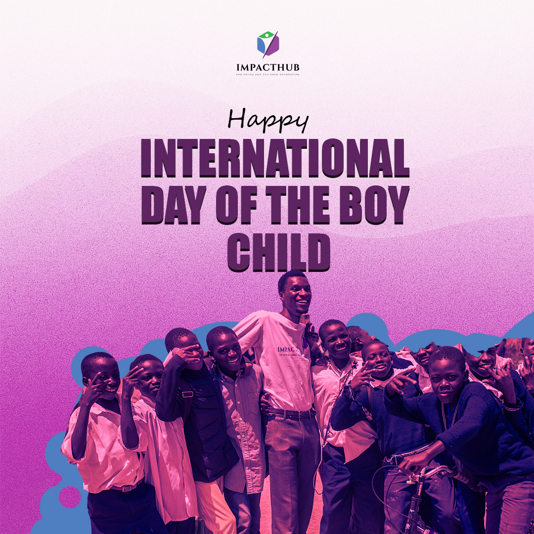 Impacthub_f's tweet photo. Today, we celebrate the potential, promise, and unique challenges of boys worldwide. Let's nurture their emotional intelligence, promote positive role models, and support their holistic development. #InternationalDayOfTheBoyChild #ImpactHub #EmpoweringBoys #PositiveChange https://t.co/P4p6aKWLmf