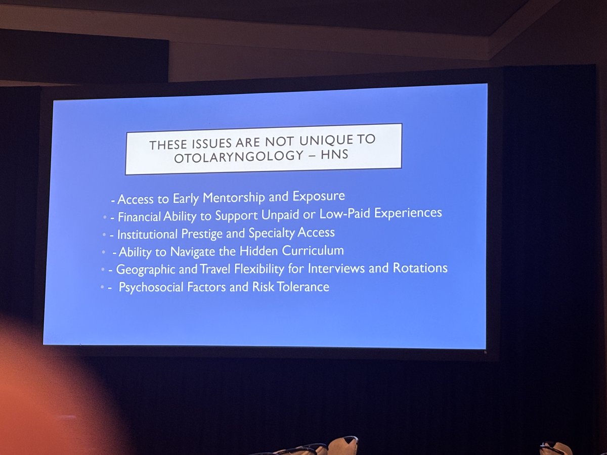 Closing session at #TRIO2025 Second Annual Gerald B. Healy Panel: “Continuing the DEI Conversation: A Deeper Dive”

Moderated by Dr. L.D. Britt, with panelists Drs. Chandrasekhar, Harley, Merati &amp; Thompson.

#ENTSurgery #COSM2025