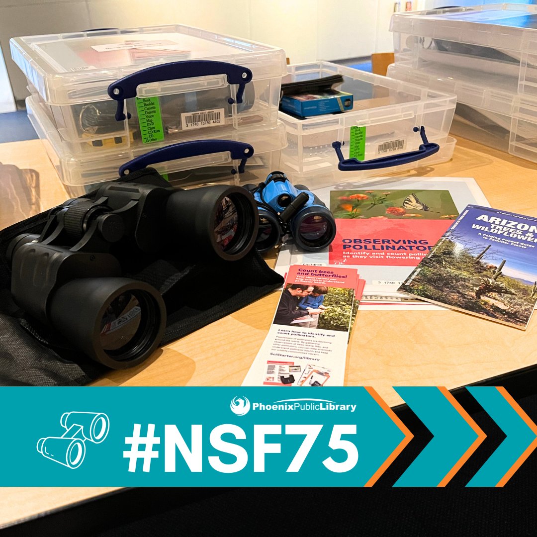 PhxLibrary's tweet image. 🌱🔬 Science is Everywhere — Even at Your Library! On May 10th, we celebrated the 75th anniversary of the NSF with Citizen Science 101. Families got hands-on with Alzheimer’s research games, microscopes &amp;amp; more! #CitizenScience #PhxLibrary #NSF75 #SciStarter #STEMFun
