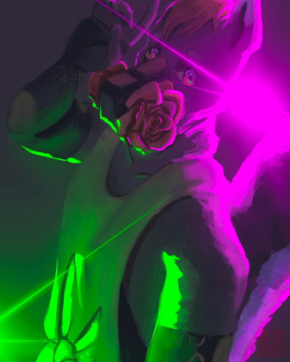 inkatcha's tweet photo. Surprise Art gift for @phantomNovaRose!

#art #digitalart #furryart https://t.co/1SQBq0dwAd