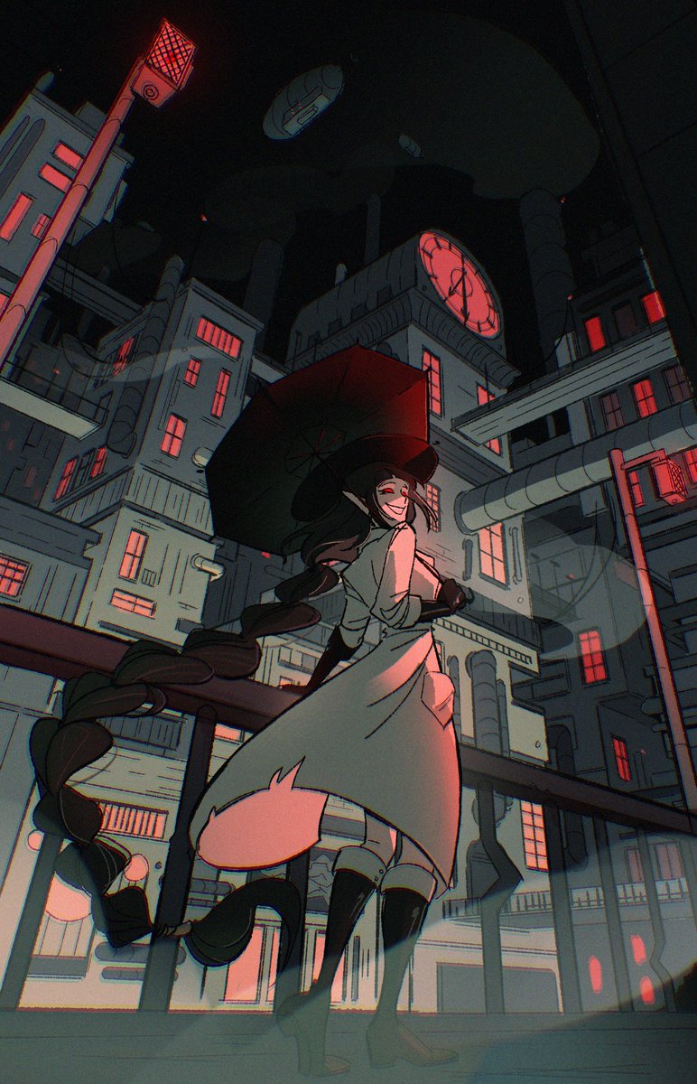 City for a villain #art