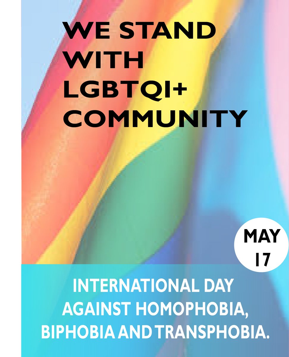 thekhrc's tweet photo. On this International Day Against Homophobia, Biphobia and Transphobia (IDAHOBIT), across our continent, we uphold the timeless principles at the heart of our shared humanity: love, family, freedom and inclusion.
The LGBTQI+ community is not an outsider but an integral part of our families, communities, and collective stories.
Today, we stand together to end the silence, dismantle stigma and choose acceptance and equality for all. United by Utu and Ubuntu, we move forward in solidarity.
#IDAHOBIT #EqualityForAll
