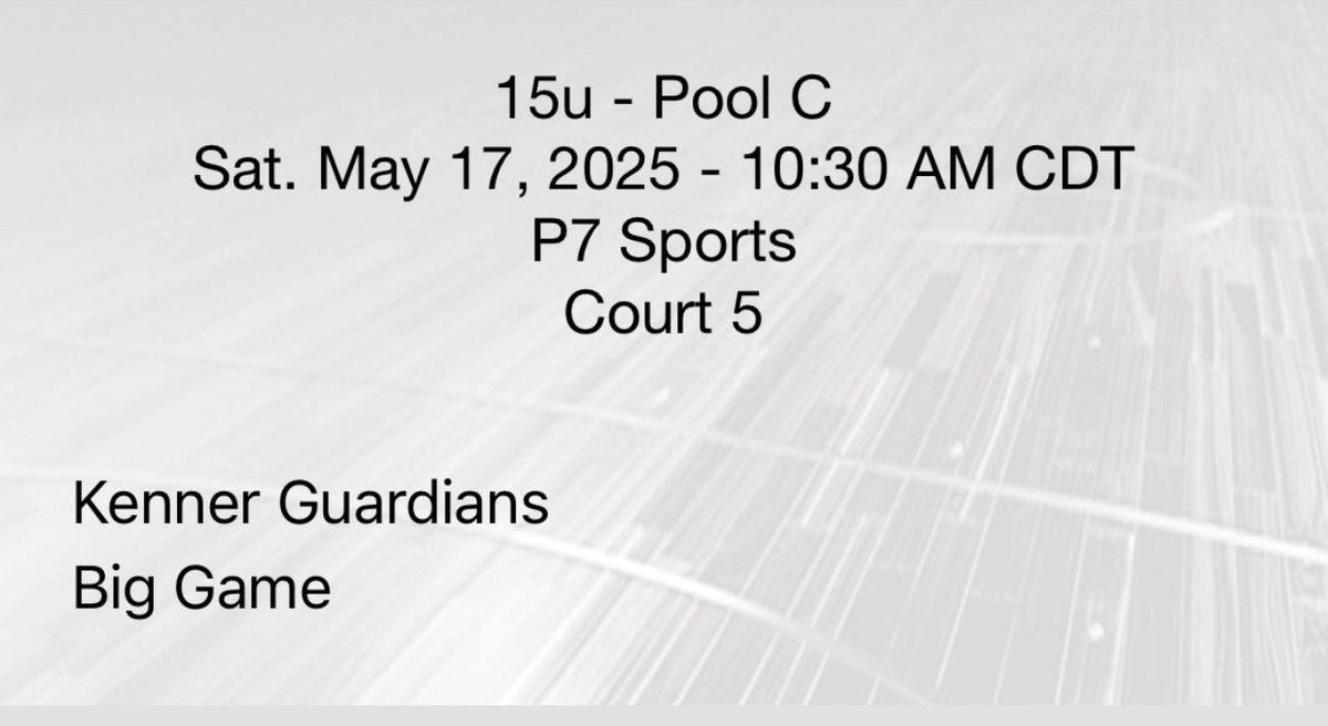 KennerGuardians's tweet image. Headed to Memphis to rep Louisiana! Come check us out at Memphis Live!
Game 2
@GreenWaveMBB @McNeeseMBB @Nicholls_MBB @LionUpMBB @PrivateersHoops @LionUpMBB @RaginCajunsMBB