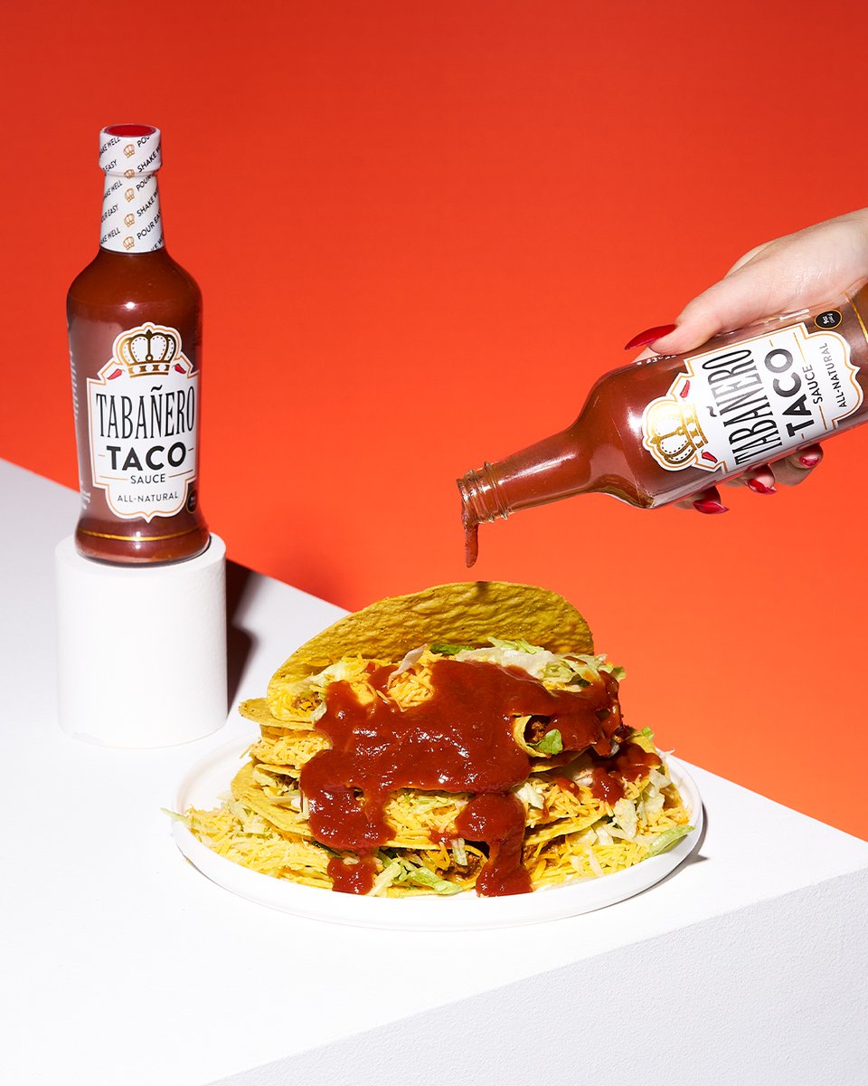 TabaneroHot's tweet photo. For those who need more! Pass the Tabañero Taco Sauce. https://t.co/zGzqzQ8cj0
