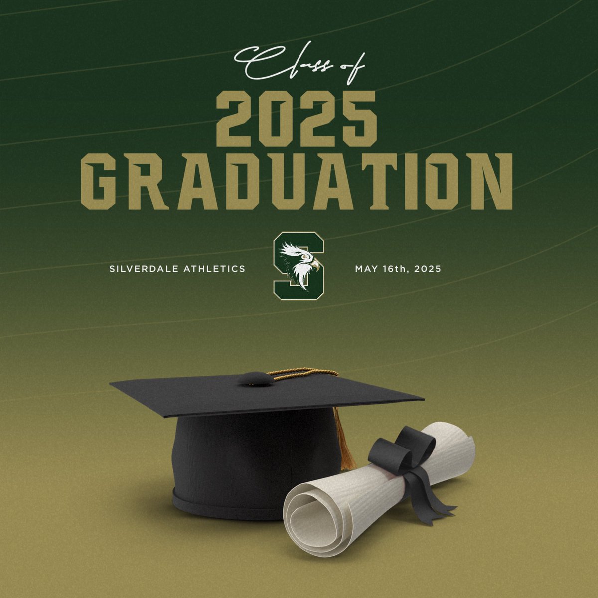 Happy Graduation to all of our 2025 senior athletes! We appreciate the hours that you gave to your sport and to our community. Thank you for the legacy you are leaving behind. #WeAreSilverdale