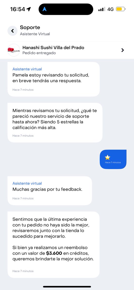 Pambajaire's tweet photo. Señores @RappiColombia es el colmo que se haga un pedido y desde el restaurante me digan que no tienen un producto, lo cobren sin enviarlo y cuando se hace el reclame no regresen el valor correspondiente si no el que se les dé la gana https://t.co/QdvDseBE3P