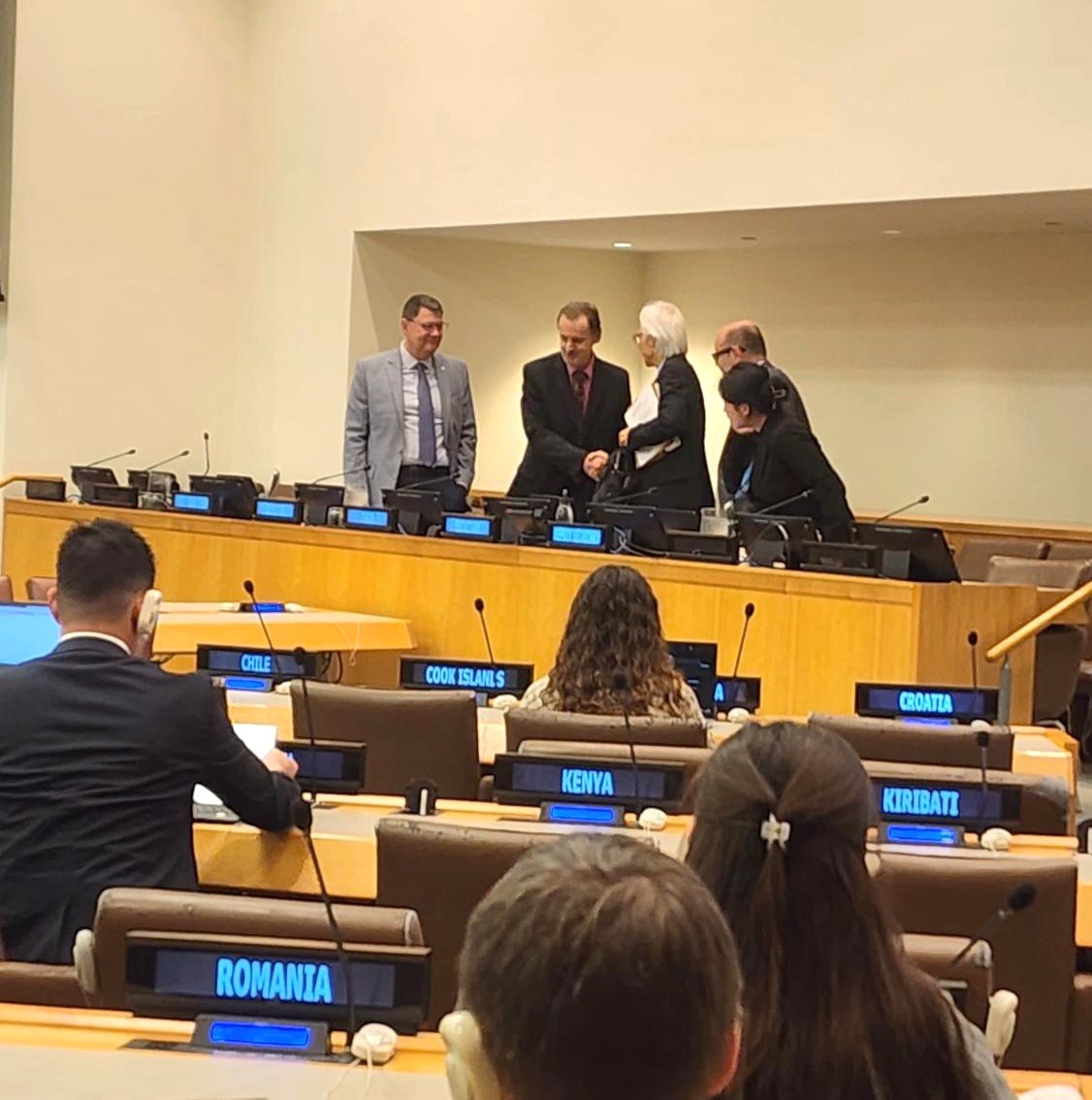 The 18th round of Informal Consultations of States Parties to the #UNFSA concluded today, following three days of insightful discussions on progress in implementing the Agreement over its first 30 years.

The report will be available here: un.org/oceancapacity/….