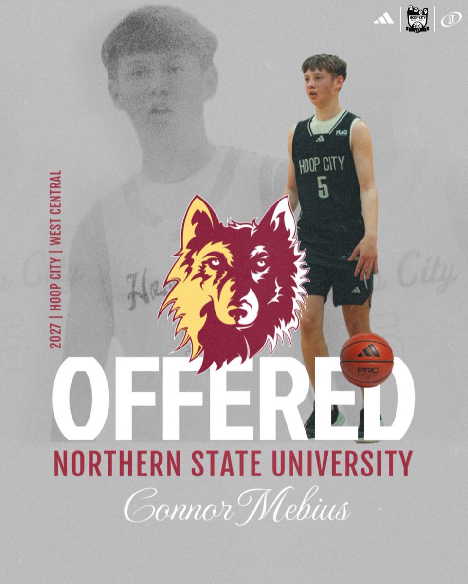 Hoop City South Dakota (@hoopcityhoops) on Twitter photo Hoop City 16u PG Connor Mebius picks up a D2 offer from coach Wilber & Northern State. <a href="/ConnorMebius/">Connor Mebius</a> Hoop City 16u PG Connor Mebius picks up a D2 offer from coach Wilber & Northern State. <a href="/ConnorMebius/">Connor Mebius</a>