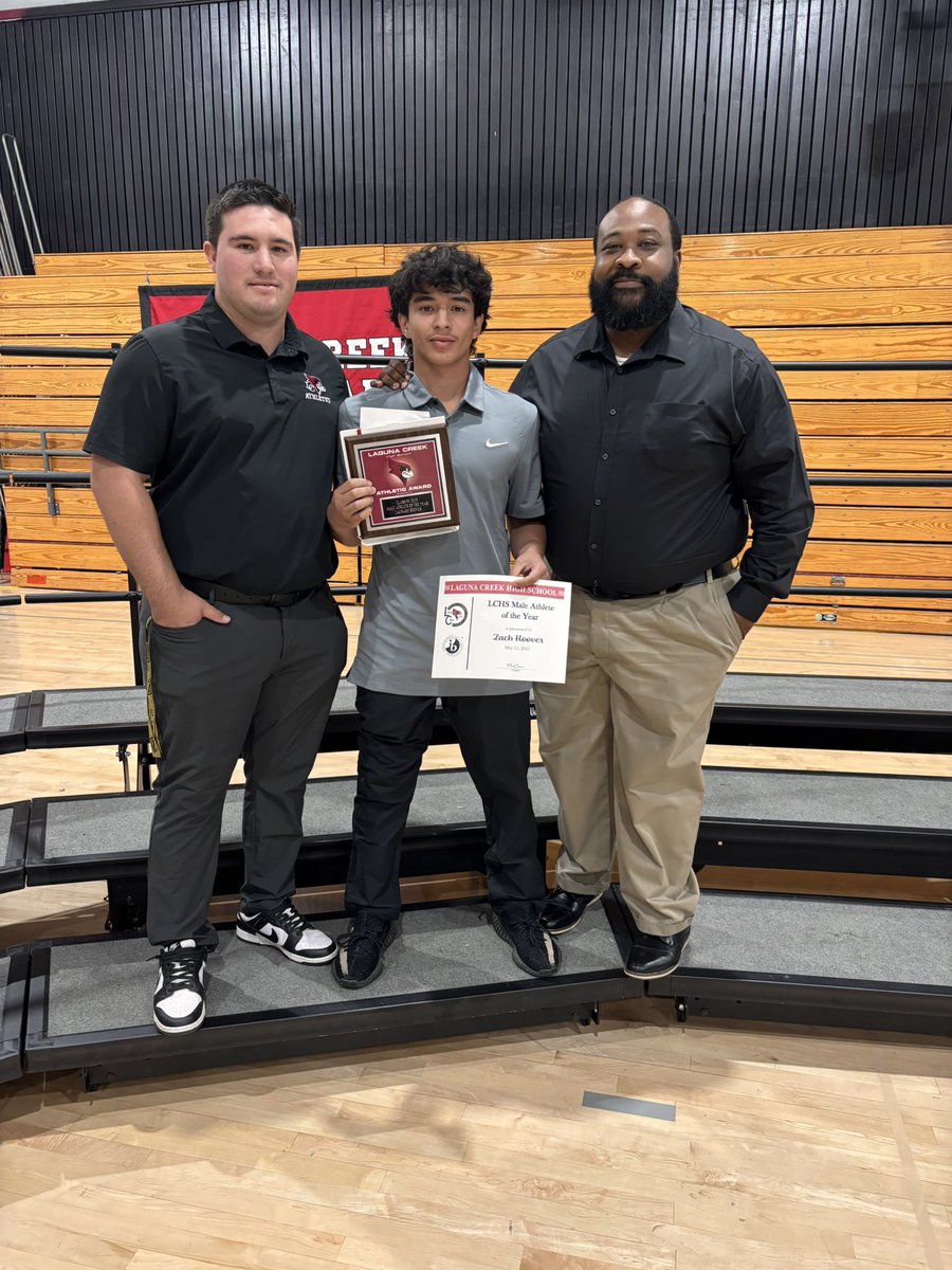 Congratulations to Zack Hoover on being named 2025 Senior Athlete of the Year‼️

Zack’s accomplishments include:

☑️ 3.5 GPA
☑️ 100+ Career Wins
☑️ 2x SJS Division Champion
☑️ 2x SJS Master’s Champion
☑️ 2x CIF State Placer

#GoCardinals🤼‍♂️ 96