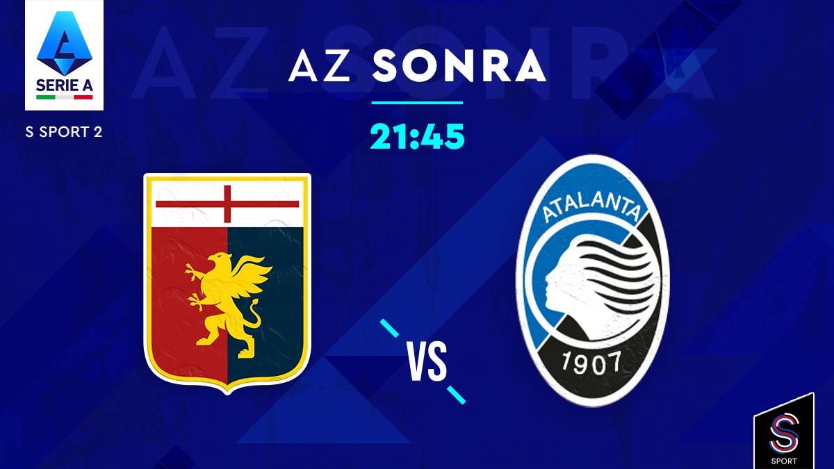 S Sport (@ssporttr) on Twitter photo 🇮🇹 #SerieA'nın 37. haftasında oynanacak olan Genoa-Atalanta karşılaşması birazdan canlı yayınla S Sport ve S Sport Plus'ta! ssportplus.com
🎙️ <a href="/sonersancak_ss/">Soner Sancak</a> 🇮🇹 #SerieA'nın 37. haftasında oynanacak olan Genoa-Atalanta karşılaşması birazdan canlı yayınla S Sport ve S Sport Plus'ta! ssportplus.com
🎙️ <a href="/sonersancak_ss/">Soner Sancak</a>