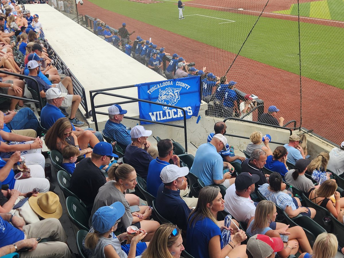 Stu McCann (@stu_mccann) on Twitter photo THRU 3 INNING - Class 7A
#TuscaloosaCo 2
#Enterprise 0
Wildcats hold early lead in Game 2 of State Finals series #AHSAA
<a href="/garyharris_wvua/">Gary L. Harris</a> <a href="/wvua23/">WVUA 23</a> <a href="/athletics_tchs/">TCHS_Athletics</a> THRU 3 INNING - Class 7A
#TuscaloosaCo 2
#Enterprise 0
Wildcats hold early lead in Game 2 of State Finals series #AHSAA
<a href="/garyharris_wvua/">Gary L. Harris</a> <a href="/wvua23/">WVUA 23</a> <a href="/athletics_tchs/">TCHS_Athletics</a>