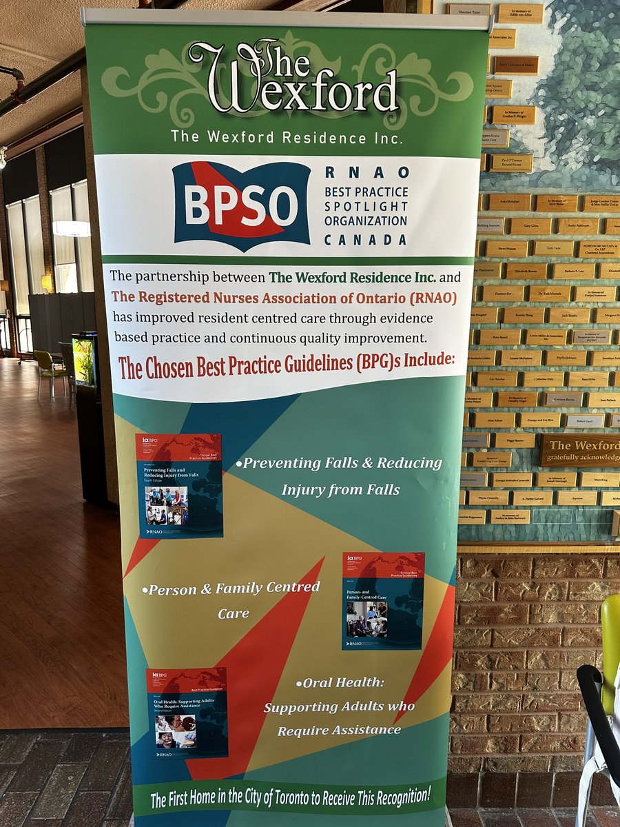 HannahBC (@hannahbcr) on Twitter photo And just like that, it’s Day 5 of #NursingWeek2025!
Loved visiting The Wexford #LTC—a proud designate - with my colleague Kristine to highlight the great work they are doing through <a href="/RNAO/">RNAO</a>’s BPSO and soon, implementing the Clinical Pathways program.
<a href="/Julia__Fine/">Julia</a>
<a href="/DorisGrinspun/">Dr. Doris Grinspun 🇨🇦 RN, PhD, FAAN, O.ONT</a> And just like that, it’s Day 5 of #NursingWeek2025!
Loved visiting The Wexford #LTC—a proud designate - with my colleague Kristine to highlight the great work they are doing through <a href="/RNAO/">RNAO</a>’s BPSO and soon, implementing the Clinical Pathways program.
<a href="/Julia__Fine/">Julia</a>
<a href="/DorisGrinspun/">Dr. Doris Grinspun 🇨🇦 RN, PhD, FAAN, O.ONT</a>
