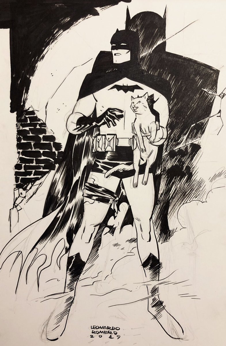 batman year one art by leonardo romero