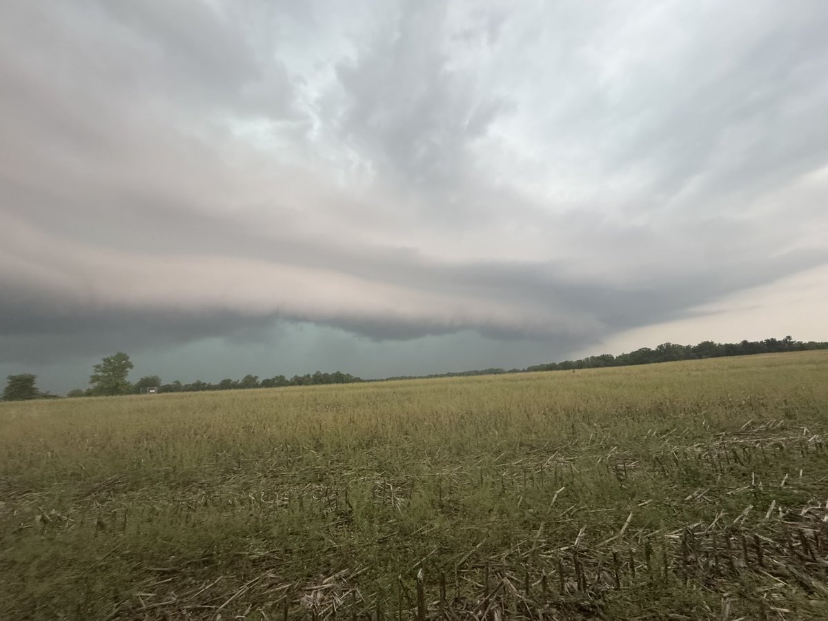 KnaptonOliver's tweet photo. Squall line coming into eastern Baltimore County, MD about 15 minutes ago #mdwx #wxtwitter @NWS_BaltWash https://t.co/E6GQ8j6vcs