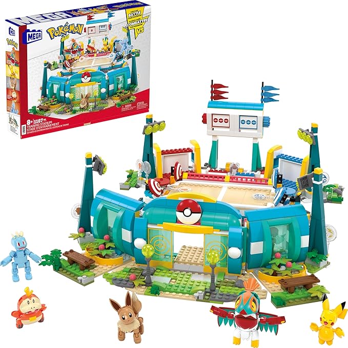 semmedianinja's tweet image. MEGA Pokémon Building Toys Set Training Stadium with 1101 Pieces, 5 Poseable Characters is currently on sale for 49% on Amazon (ad) #mega #megacontrux #megablocks #pokemon #buildingtoys #buildingblocks #buildingset #sale #amazon #giftideas

amzn.to/4klWKvn