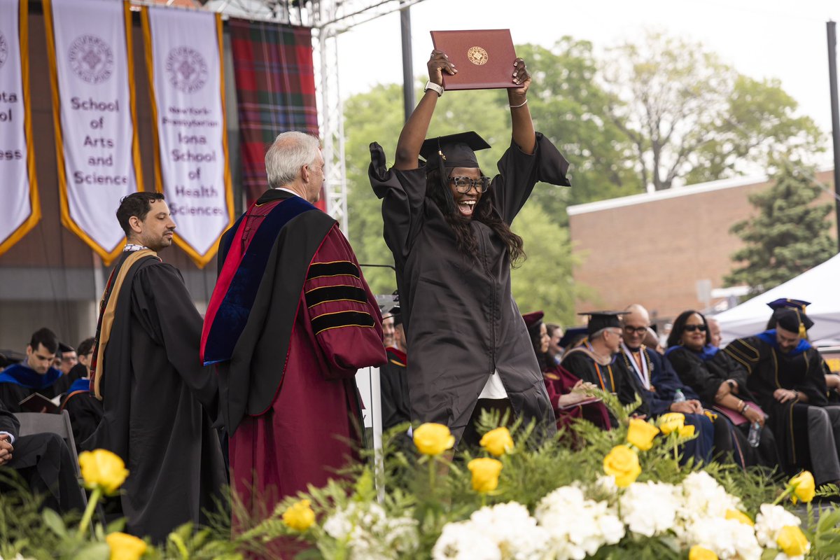 Iona University (@ionauniversity) on Twitter photo Congratulations to the Class of 2025! 🎓 Iona University honored and recognized nearly 900 undergraduate and graduate students from the Class of 2025 at its 81st annual Commencement ceremony.
<a href="/IonaGaels/">Iona Athletics</a>
Read more about Commencement:
bit.ly/4dkGbhj Congratulations to the Class of 2025! 🎓 Iona University honored and recognized nearly 900 undergraduate and graduate students from the Class of 2025 at its 81st annual Commencement ceremony.
<a href="/IonaGaels/">Iona Athletics</a>
Read more about Commencement:
bit.ly/4dkGbhj