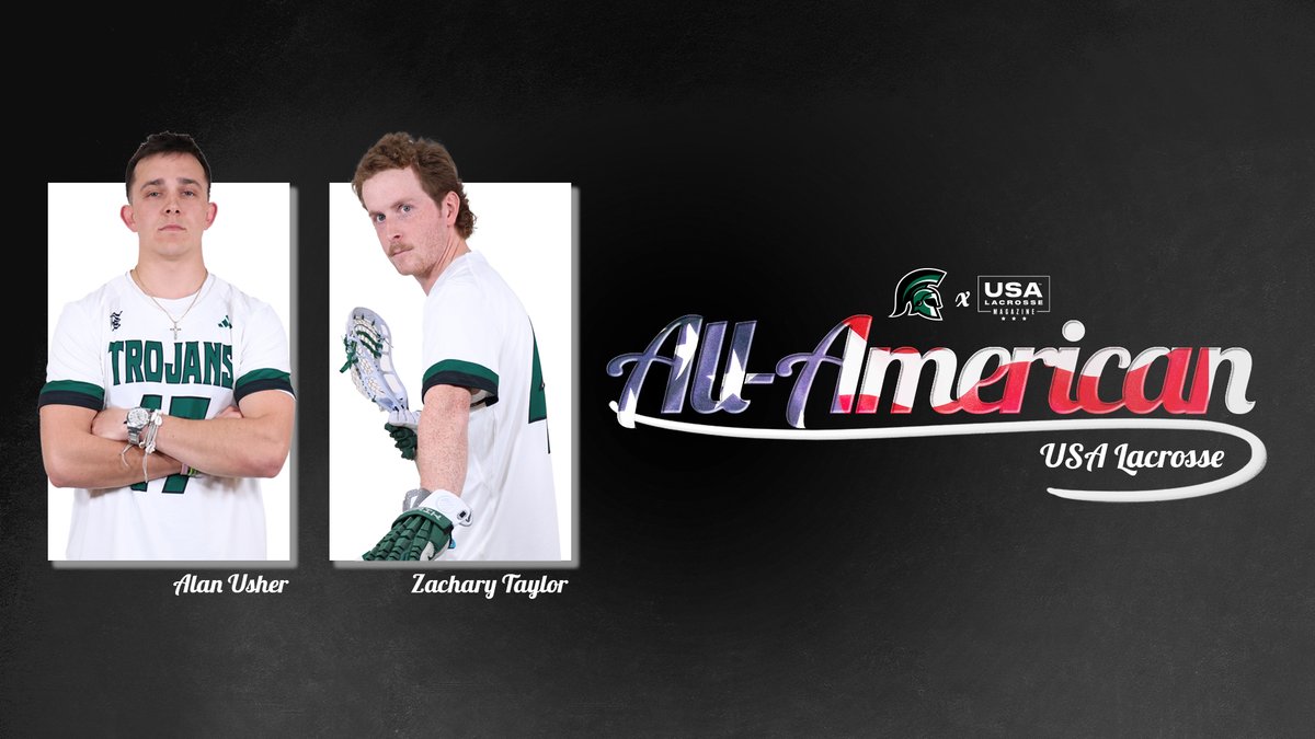 MLAX: Senior Alan Usher and graduate student Zachary Taylor named USA Lacrosse All-Americans I Usher garners All-American honors for a second-straight year; Taylor earns national accolade for the first time in his career 

🔗bit.ly/3GW97zS