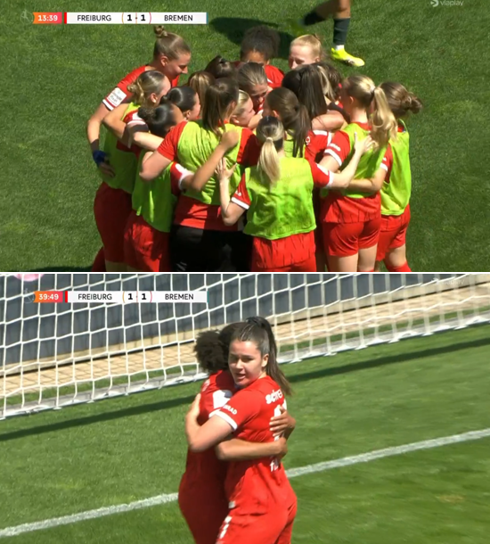 Foetbal247TBG's tweet image. Eileen Campbell scored the winner as Freiburg beat Werder Bremen 3-2. #SCFSVW