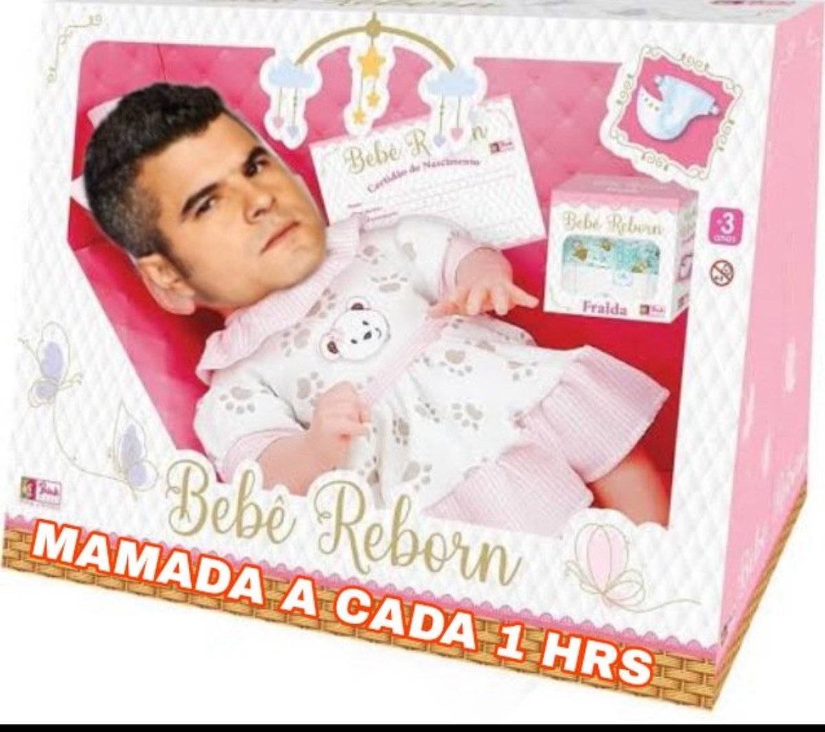 Depois do Papa Rola, agora chega o Bebê Reborn Mamada 
Kkkkkkkkkkkkkkkkkkkkk