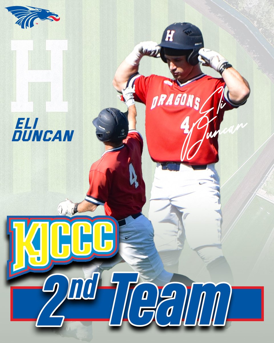 Blue Dragon Sports (@bluedragonsport) on Twitter photo .<a href="/BlueDragonBSB/">Hutchinson Blue Dragon Baseball</a> designated hitter Eli Duncan hit .271 with 10 home runs and 34 RBIs. Duncan also threw out 10 of 22 baserunners as a catcher. Duncan was tabbed an all-Jayhawk West second-team selection. #BreatheFire .<a href="/BlueDragonBSB/">Hutchinson Blue Dragon Baseball</a> designated hitter Eli Duncan hit .271 with 10 home runs and 34 RBIs. Duncan also threw out 10 of 22 baserunners as a catcher. Duncan was tabbed an all-Jayhawk West second-team selection. #BreatheFire
