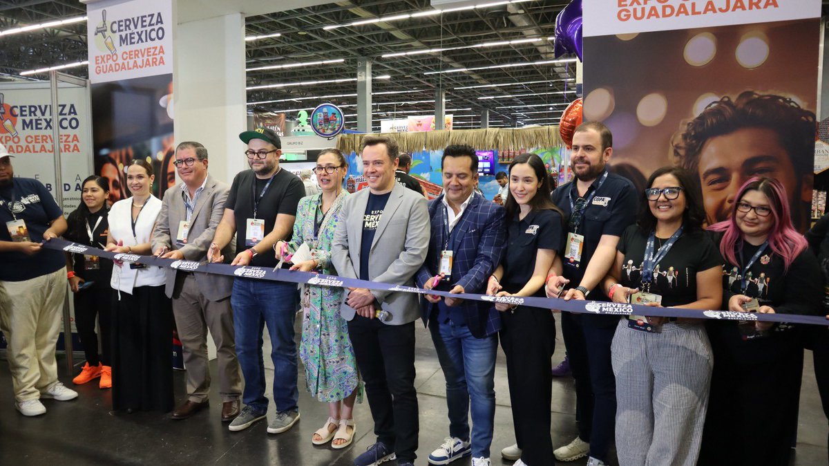 Inaugura con éxito la cuarta edición de Expo Cerveza Guadalajara mostrando que la industria cervecera se fortalece de cada uno de sus eslabones y que juntos somos más fuertes!