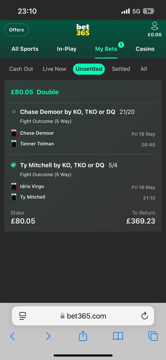 Thanks <a href="/ChaseDeMoor/">Chase DeMoor</a> and <a href="/TyMitchell90/">Ty Mitchell</a> 🥊